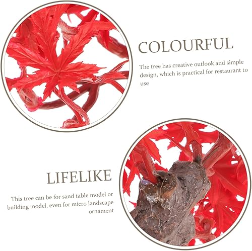 Miniatura 4 de DOITOOL Plantas de micro paisaje, plantas en maceta, decoración artificial, planta de interior, planta de bonsái sintética, planta de escritorio,