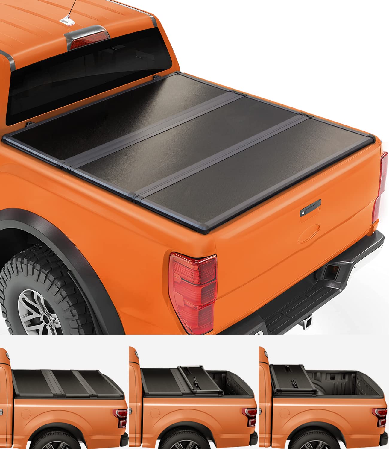Buy TriFold Hard Tonneau Cover Truck Bed FRP On Top for 20192023