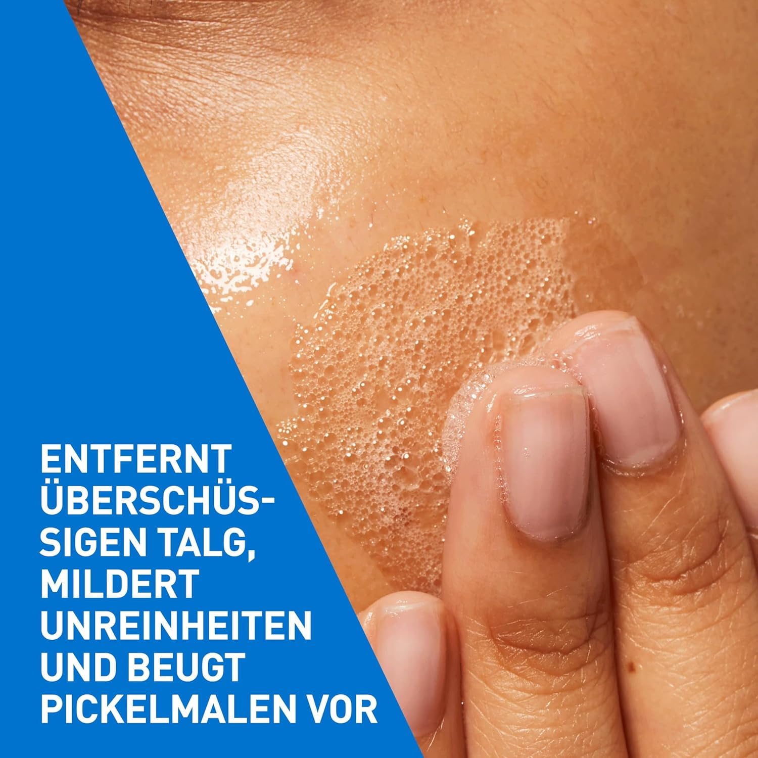 CeraVe Porentiefe Reinigung, Schäumendes Reinigungsgel mit Salicylsäure für das Gesicht bei unreiner und zu Akne neigender Haut, 473ml