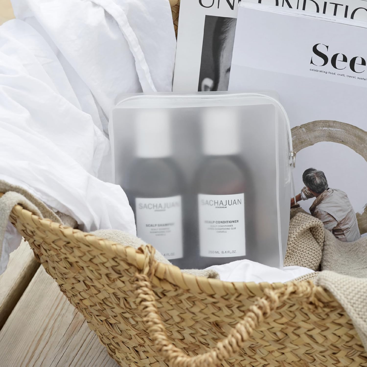 SACHAJUAN Scalp Conditioner for Dry Itchy Scalp, Oily Hair & Dandruff, Salicylic Acid, Rosemary Oil & Ginger - Image 4