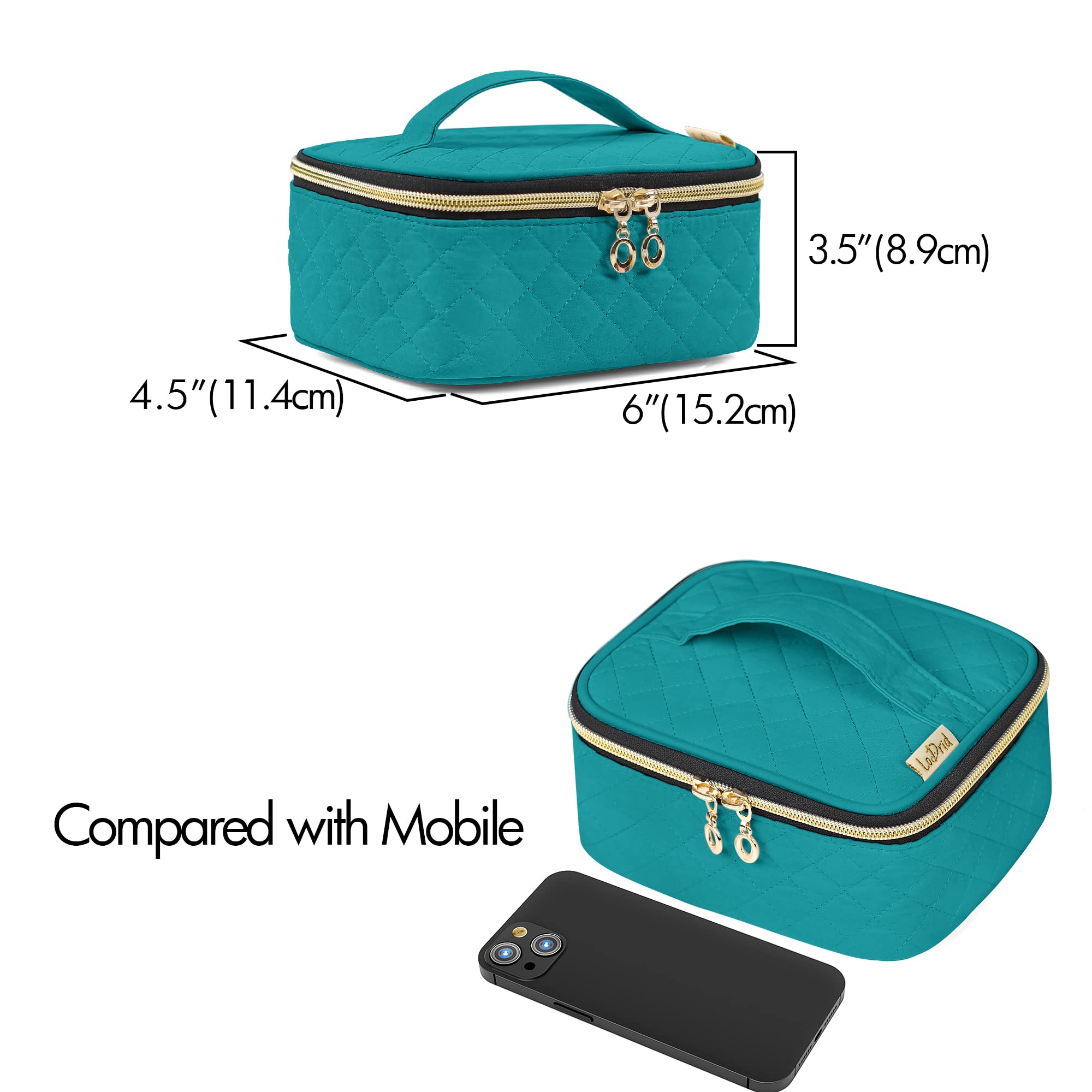 Kit Da Cucito Da Viaggio 135 Pezzi - Organizer Portatile Con Fili, Aghi, Bottoni E Forbici (Verde) - 2