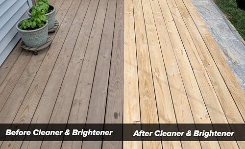 Miniatura 3 de SaverSystems Limpiador de madera #1 para cubiertas, 2.25 libras, hace 5 galones de solución de limpieza de cubiertas de madera