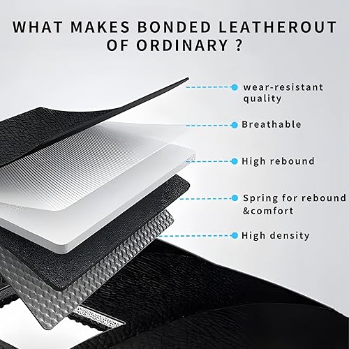 Miniatura 83 de Silla de oficina giratoria con reposabrazos y ruedas, cómodo asiento ajustable para juegos para adultos, silla de trabajo resistente para oficina en