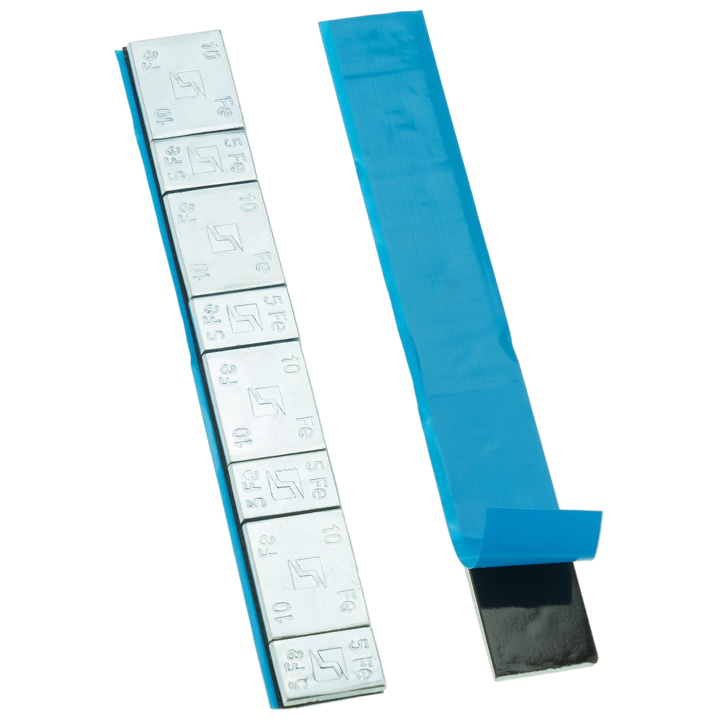 Stix Automotive Equipment - Pesi Adesivi di bilanciamento - 5 + 10 g/60 g - Set di 400 Strisce - 8 Pezzi per Striscia