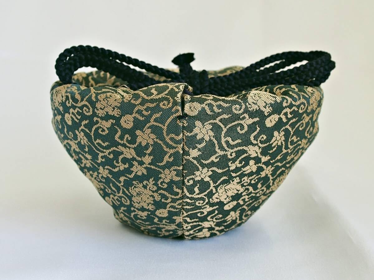 茶道具秋峰作 仁清胴紐松絵水指 水指297