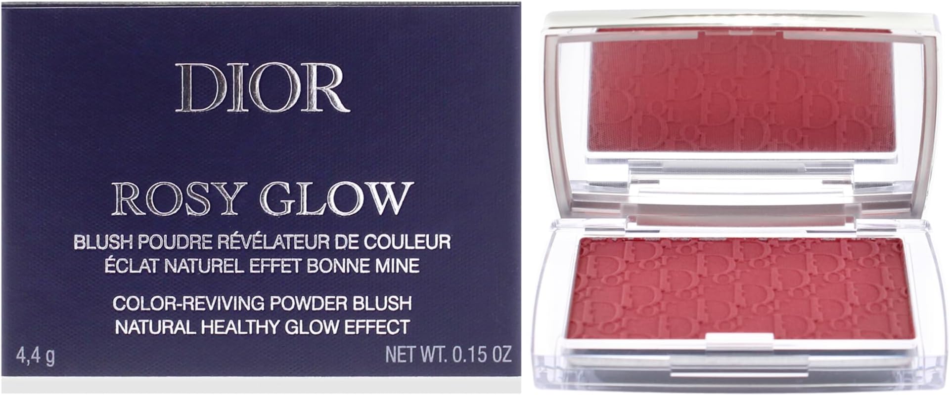 Backstage Rosy Glow Blush - 012 Rosewood by Christian Dior for Women - 0.15 oz Blush