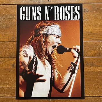 激レア　Guns N' Roses プロモポスター　ガンズアンドローゼズ　axl Appetite For Destruction : Guns N' Roses | HMV&BOOKS online