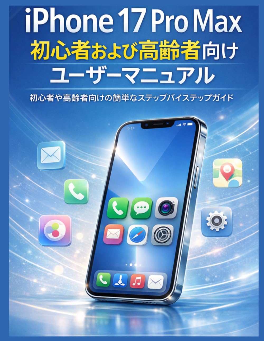 iPhone 17 Pro Max 初心者および高齢者向けユーザーマニュアル: 初心者や高齢者向けの簡単なステップバイステップガイド