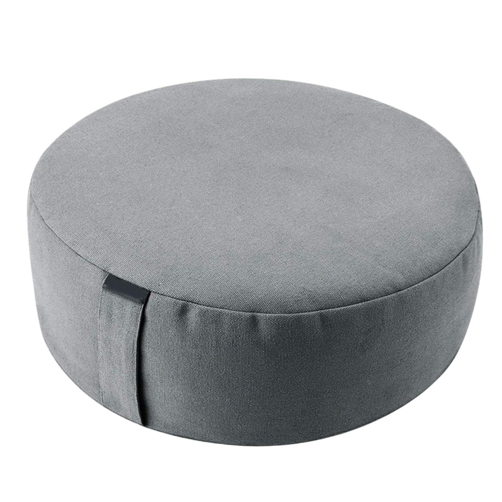 F Fityle Cuscino da Meditazione Cuscino da Pavimento Rotondo, Morbido e Confortevole, con Cerniera, Cuscino da Meditazione per casa, Balcone, Ufficio, Donne