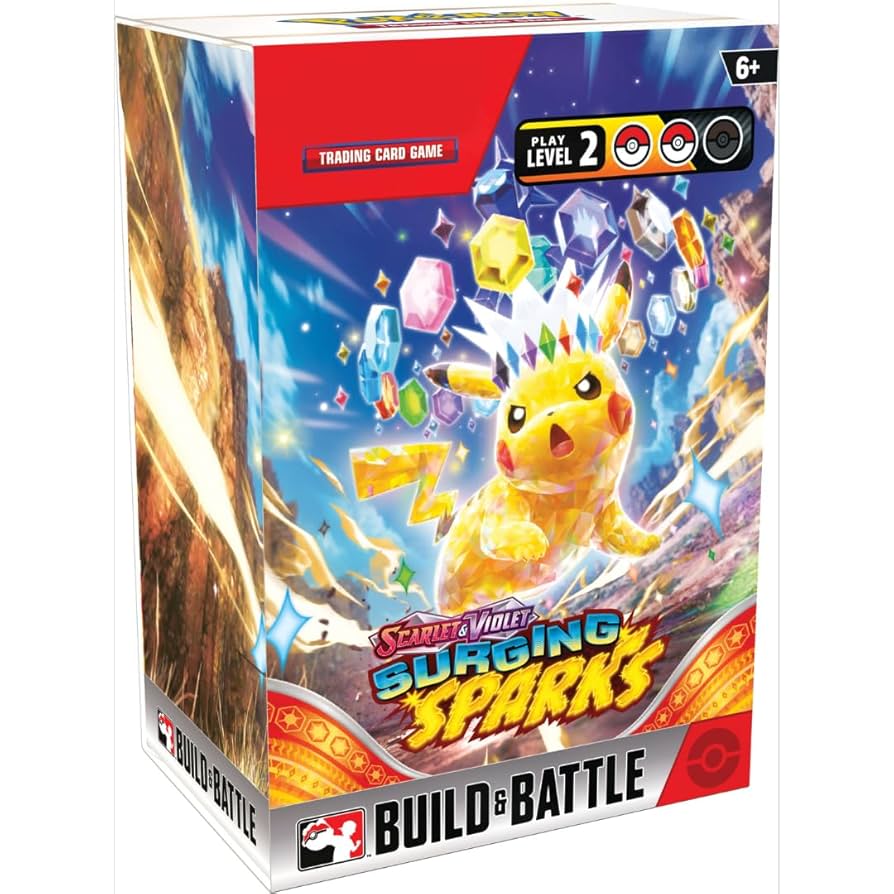 Surging Sparks Build and Battle Box English Crimson & Purple
