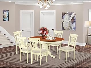 HomeStock Rustic Revival Set - Avon Table with Chairs