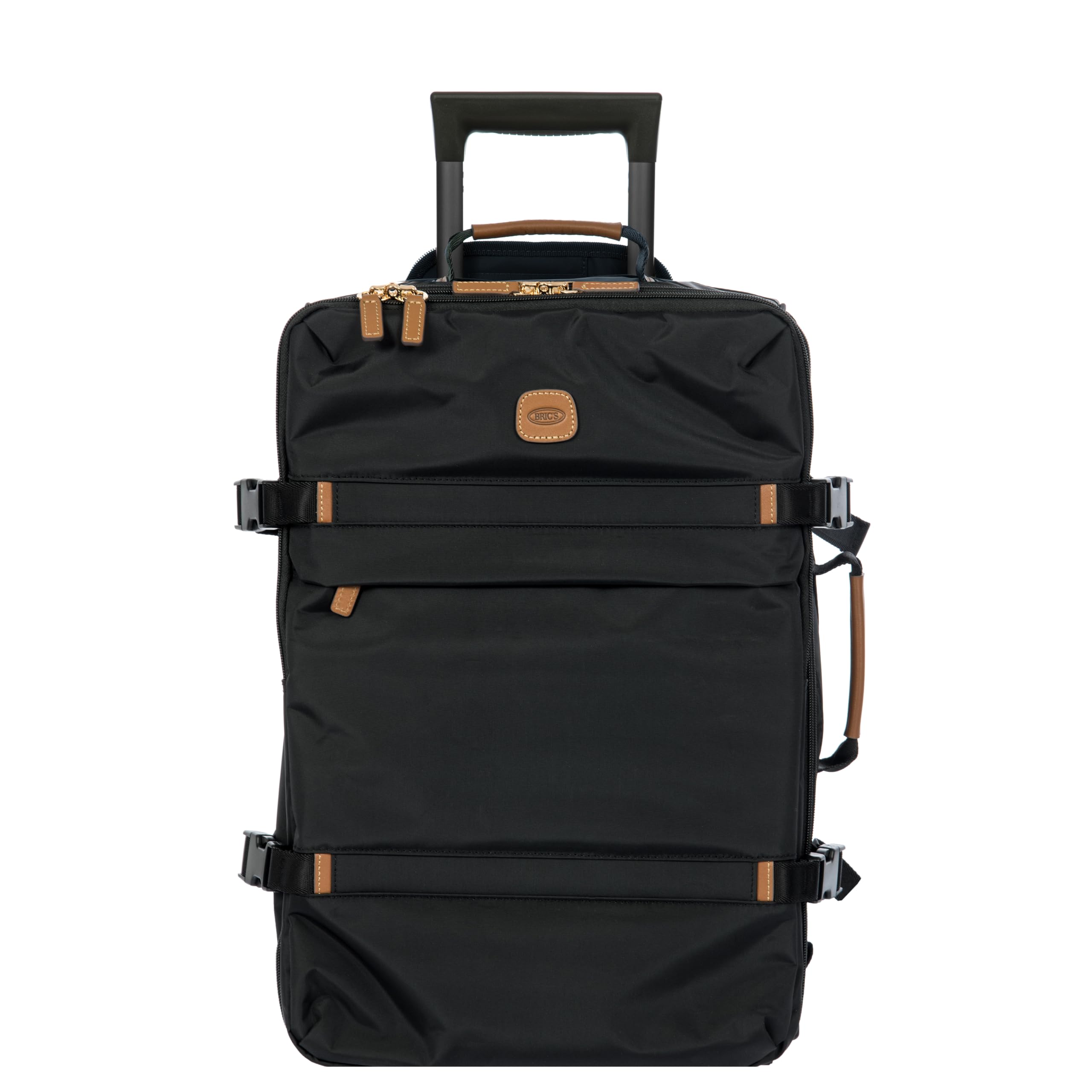 Bric's Trolley-Rucksack mit Laptopfach X- Collection Trolley Backpack 30L Black schwarz 50cm