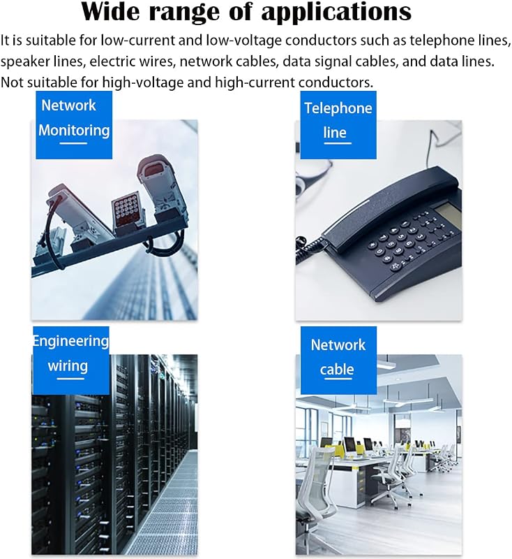 CTRICALVER Telefonkábel Csatlakozó Készlet 174 db - UY/UY2/UR/UR2/UG Egymagos Vezeték Összekötő Szett Gél Töltéssel Telefonvonalakhoz