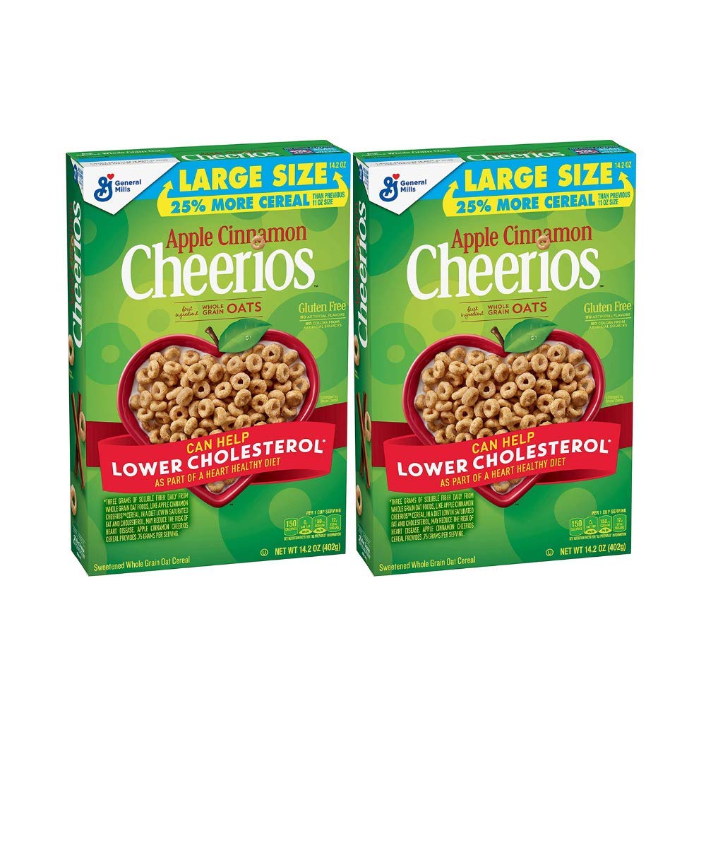 Buy Whole Grain Oat Food, Cheerios Apple Cinnamon Gluten Free Cereal