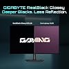 Monitor gamer GIGABYTE MO27Q28GR de 27" W-OLED QHD AMD Freesync Premium Pro | Negro, W-OLED Tandem, QHD 2560x1440, 280Hz, 0.03ms GTG, compatible con G-SYNC, HDMI, DP, Tipo-C, KVM, altura e inclinación ajustables 8