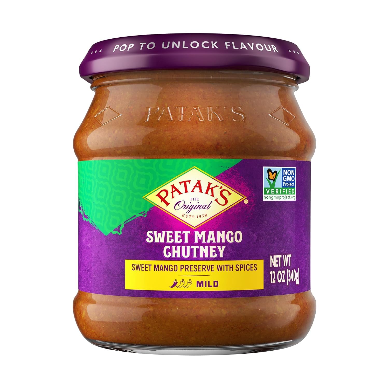Pataks | Mango Chutney | 6 x 340 g
