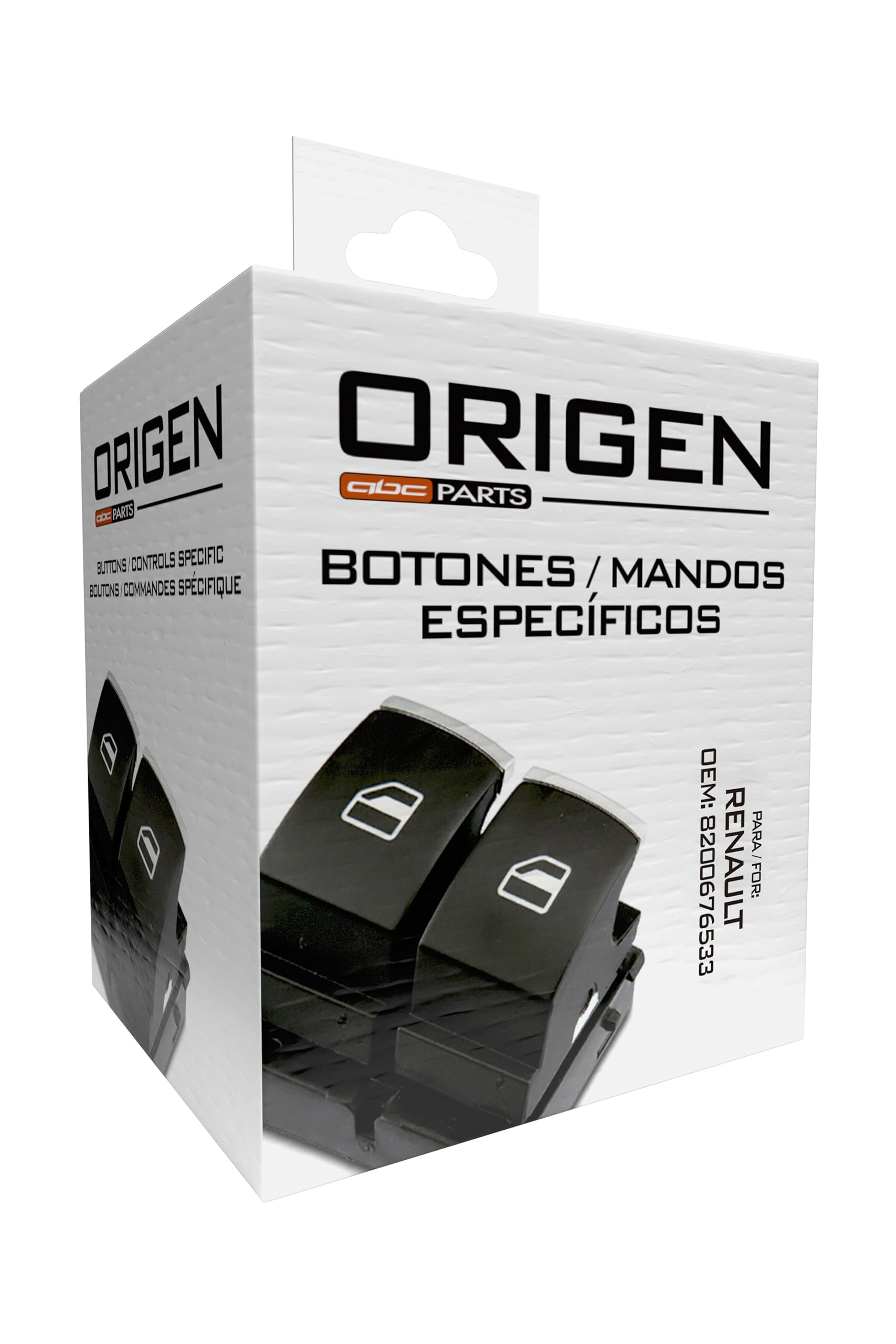 Origen Bouton de commande de rétroviseur de remplacement pour RENAULT N° de réf. OEM : 8200676533