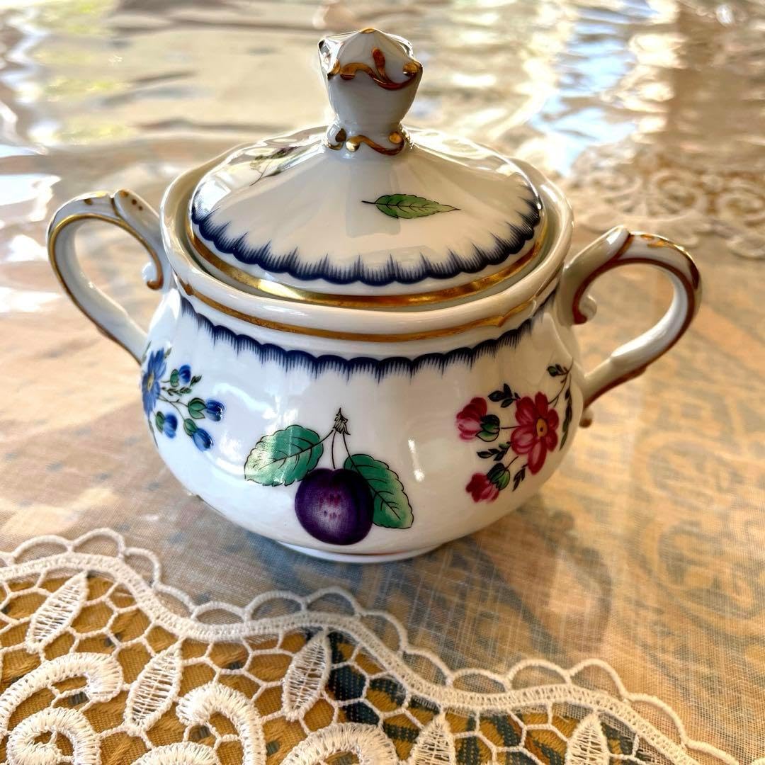 R4】リチャードジノリ イタリアンフルーツ ティーポット 1点