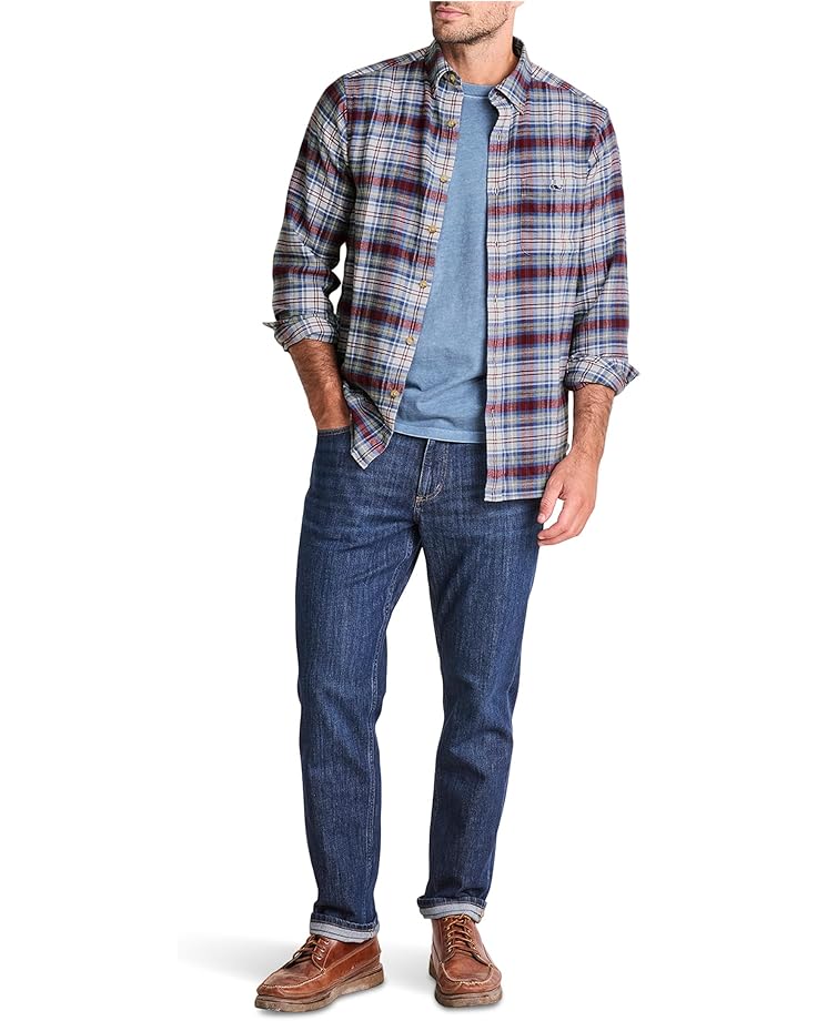 Vineyard Vines Great Point Plaid V-yard Flannel Shirt - #3 of 3
