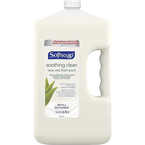 Softsoap Jabón líquido hidratante, botella de 1 galón