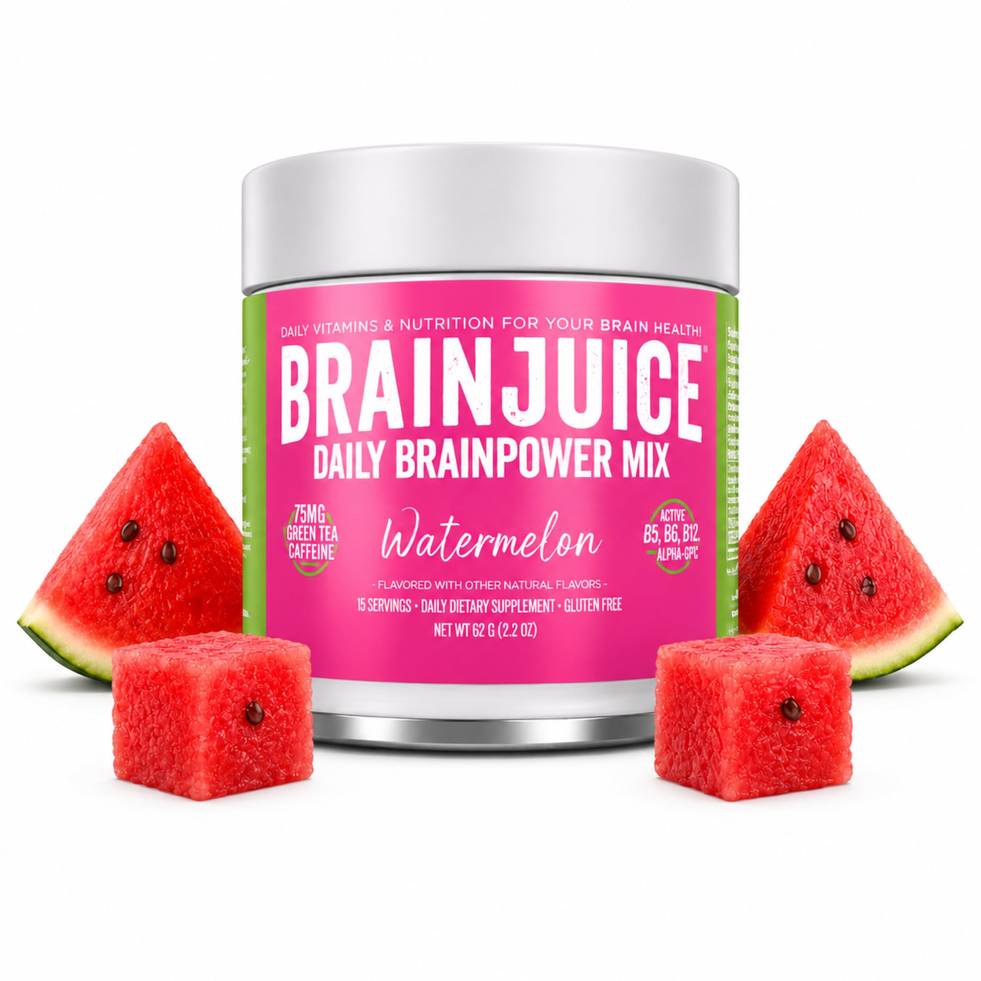 Amazon.com: BrainJuice Nootropics Brain Support Supplement, Gluten