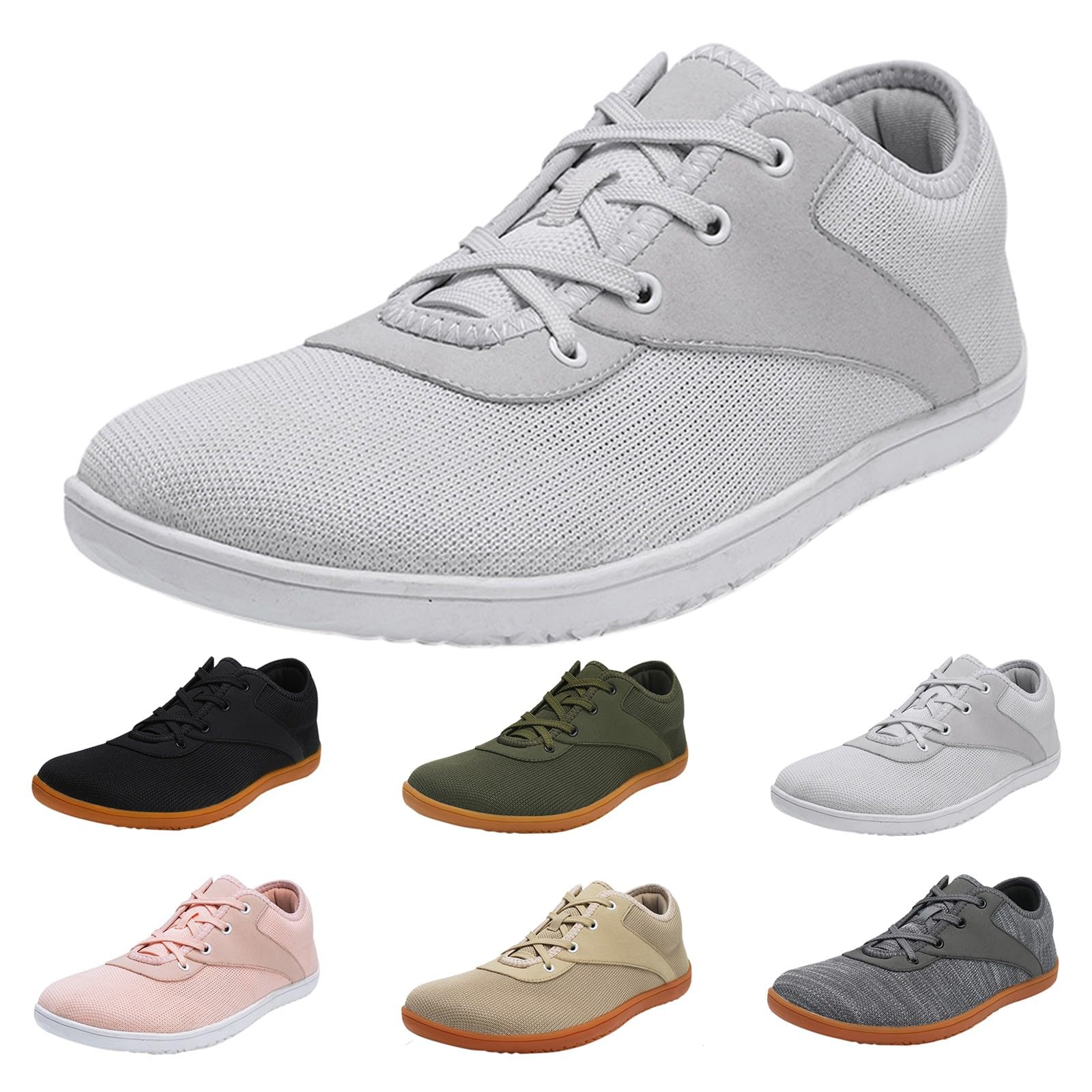 Generisch Zapatos de hombre Zapatillas - Zapatillas de correr para hombre, ligeras, transpirables, zapatos de caminar anchos, zapatos informales, para el tiempo libre, de malla, zapatillas de deporte