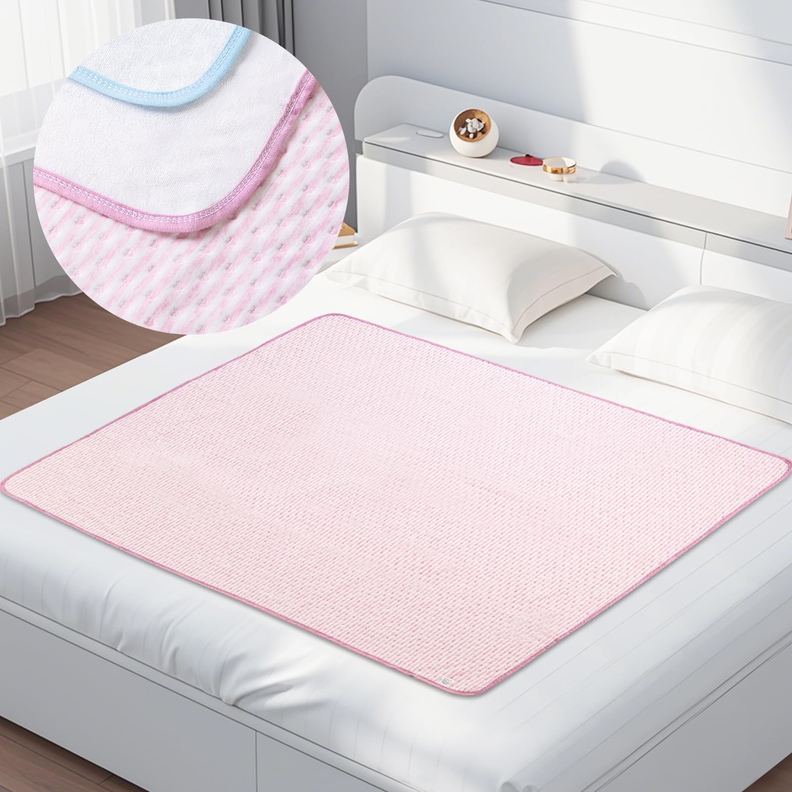 Incontinence Bed Pads Reusable, 40