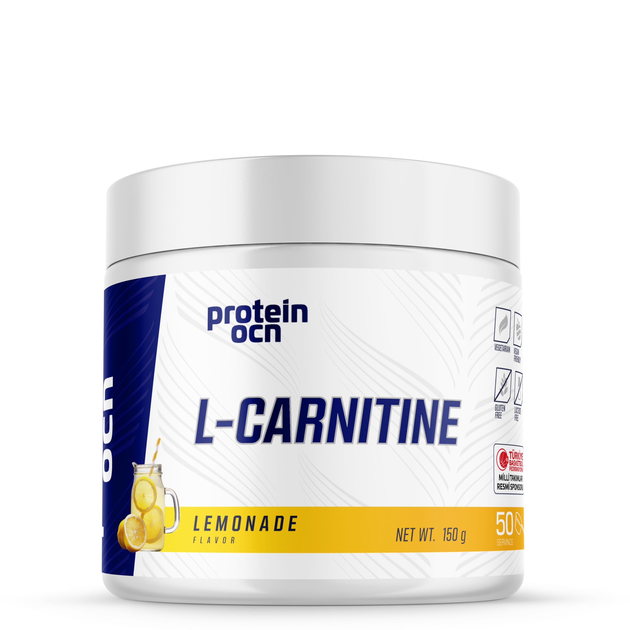 Proteinocean L Carnitine Limonata 150g 50 Servis : Amazon.com.tr: Sağlık ve  Bakım
