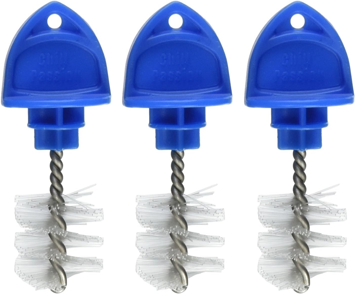Bev Rite CB45X3 Faucet Hygiene Plug Brush (3 Pack), Small, Blue