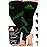 Mojo - Compression Socks Footless for Women and Men 20-30mmHg - Extra Wide Compression Full Leg Sleeve for Varicose Veins Circulation, Lymphedema, DVT - Black/Green, 3X-Large - A609