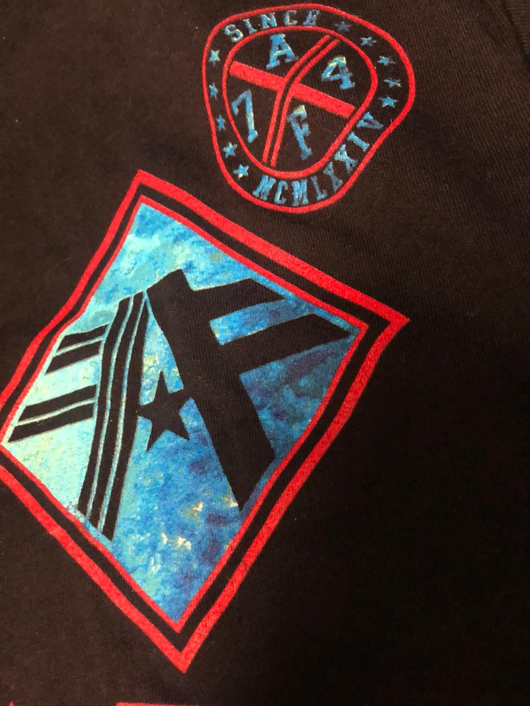 American Fighter Men's T-Shirt Lander Crew Neck Black