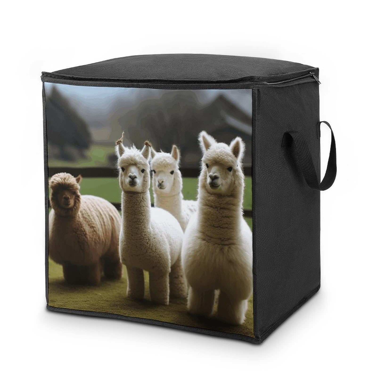 Sac de rangement pour couettes vêtements et jouets - Boîte de rangement domestique grand format