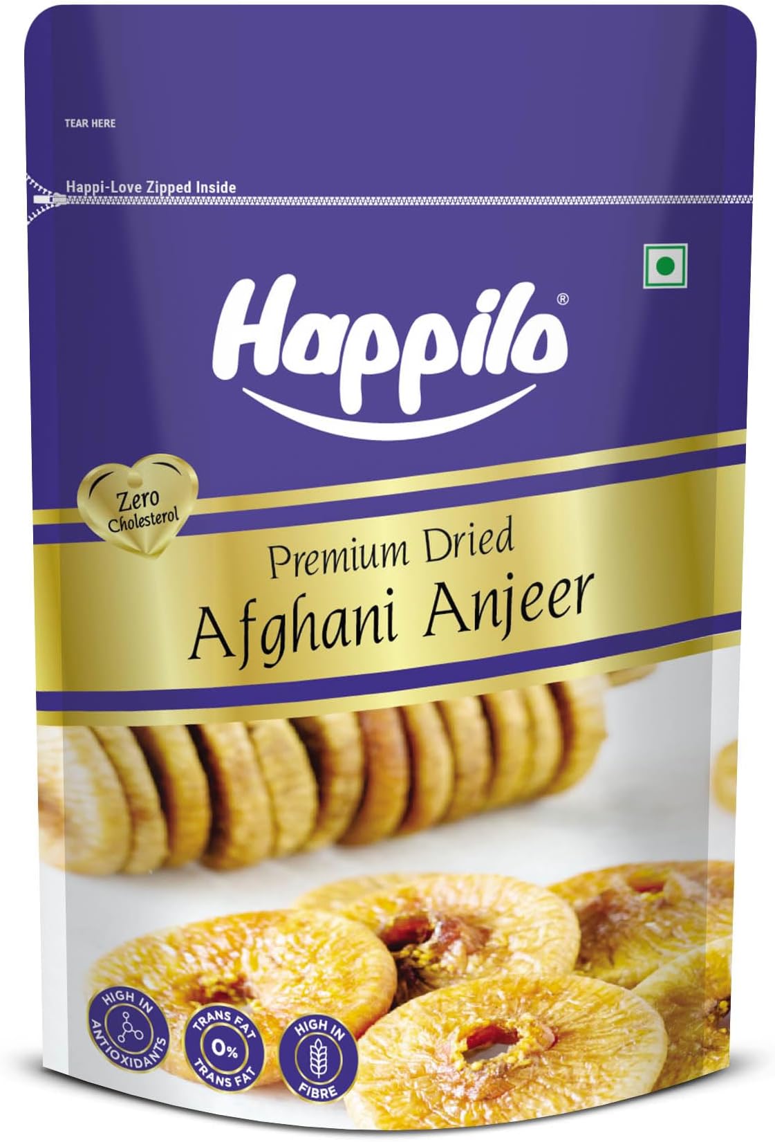 Happilo Premium Afghani Anjeer, 200g