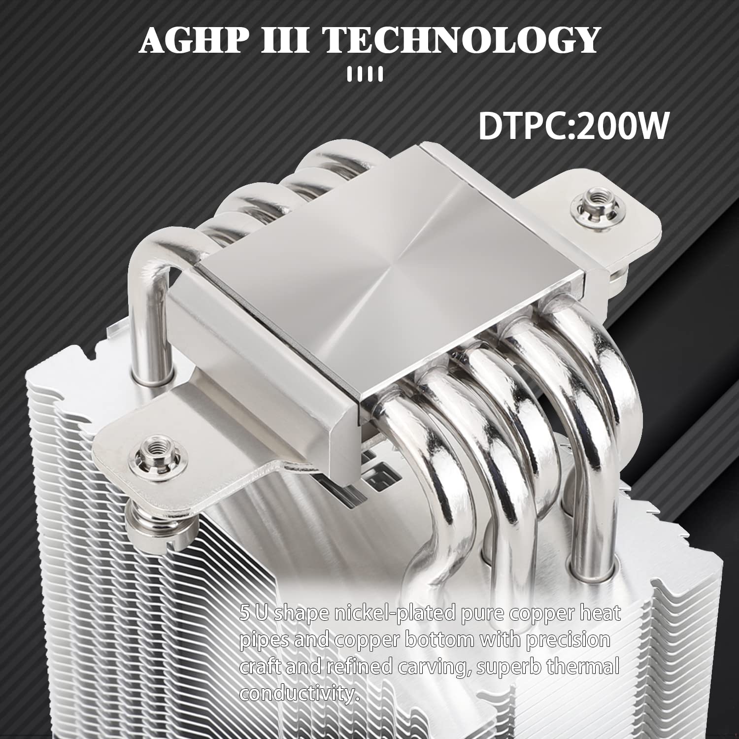 Amazon.co.jp: Thermalright AK90 CPUエアクーラー ヒートパイプ