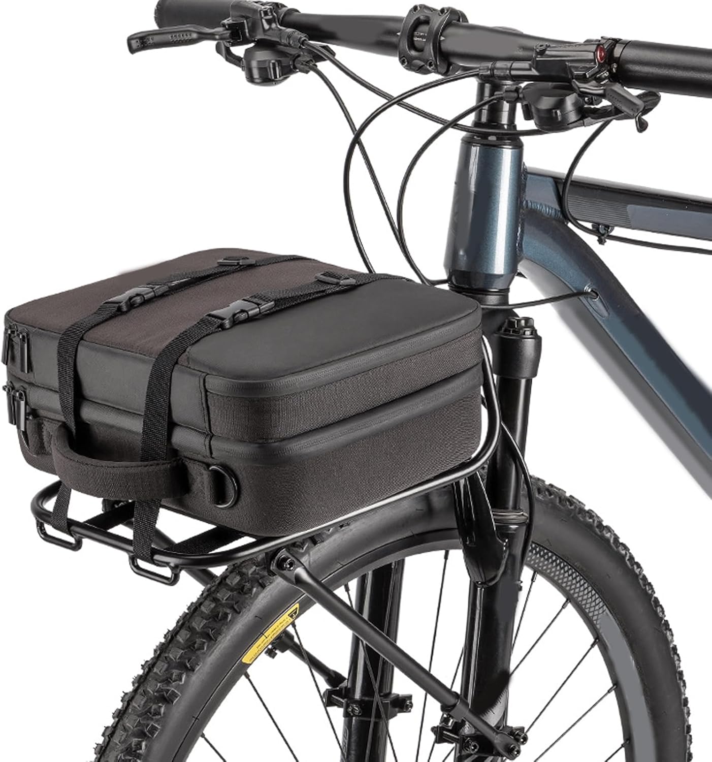 Mountain Bicycles Front Rack 10KG Alloy Cargo Carrier, Travel Pannier Shelf for Long Distance Cycling Mountain Bikes Front Rack