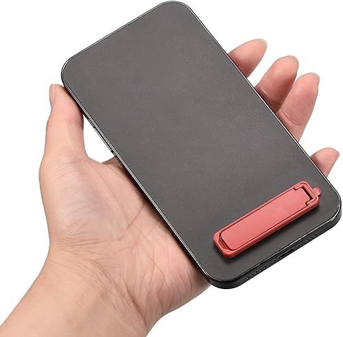 Miniatura 5 de uxcell Soporte ultrafino para teléfono, soporte de escritorio horizontal y vertical, soporte para teléfono portátil para la mayoría de teléfonos