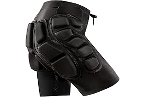 Protective Padded Shorts for Snowboarding and Outdoor Activities