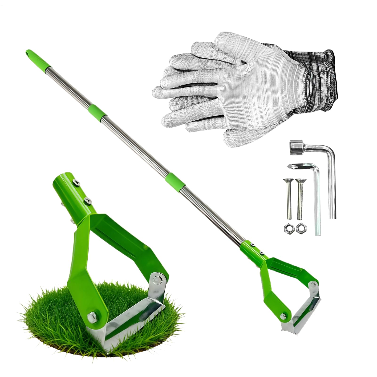 Binette de jardin en métal pour désherber sans effort le patio