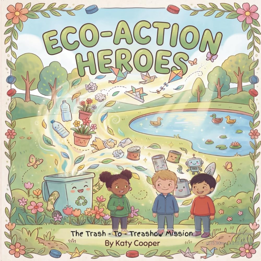 Eco-Action Heroes: The Trash-to-Treasure Mission: A Fun Environmental Adventure for Kids Ages 4–8