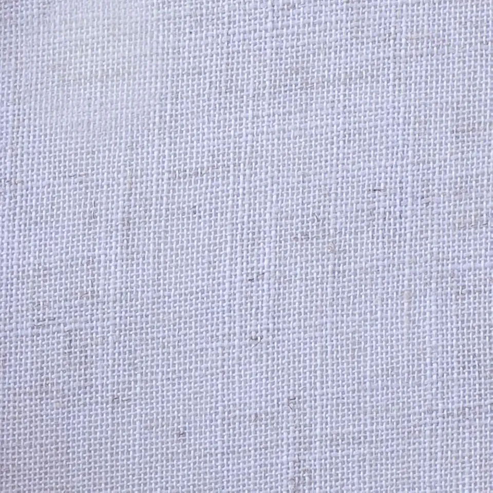 Tecido Para Cortina Voil Linho Branco - Largura 2,80m LEGITO-01