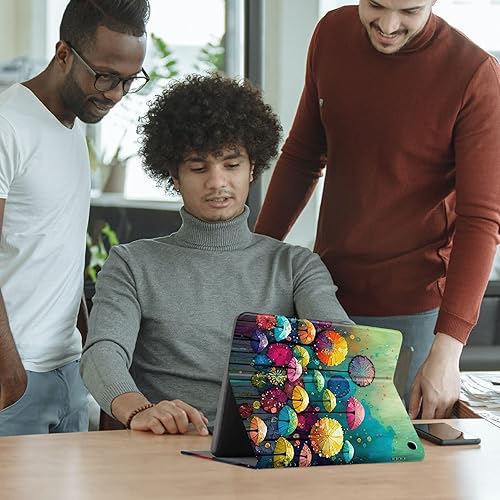 Miniatura 32 de Funda protectora delgada de piel sintética para Samsung Galaxy Tab A8 de 10.5 pulgadas modelo 2022 [SM-X200/X205/X207], funda protectora delgada