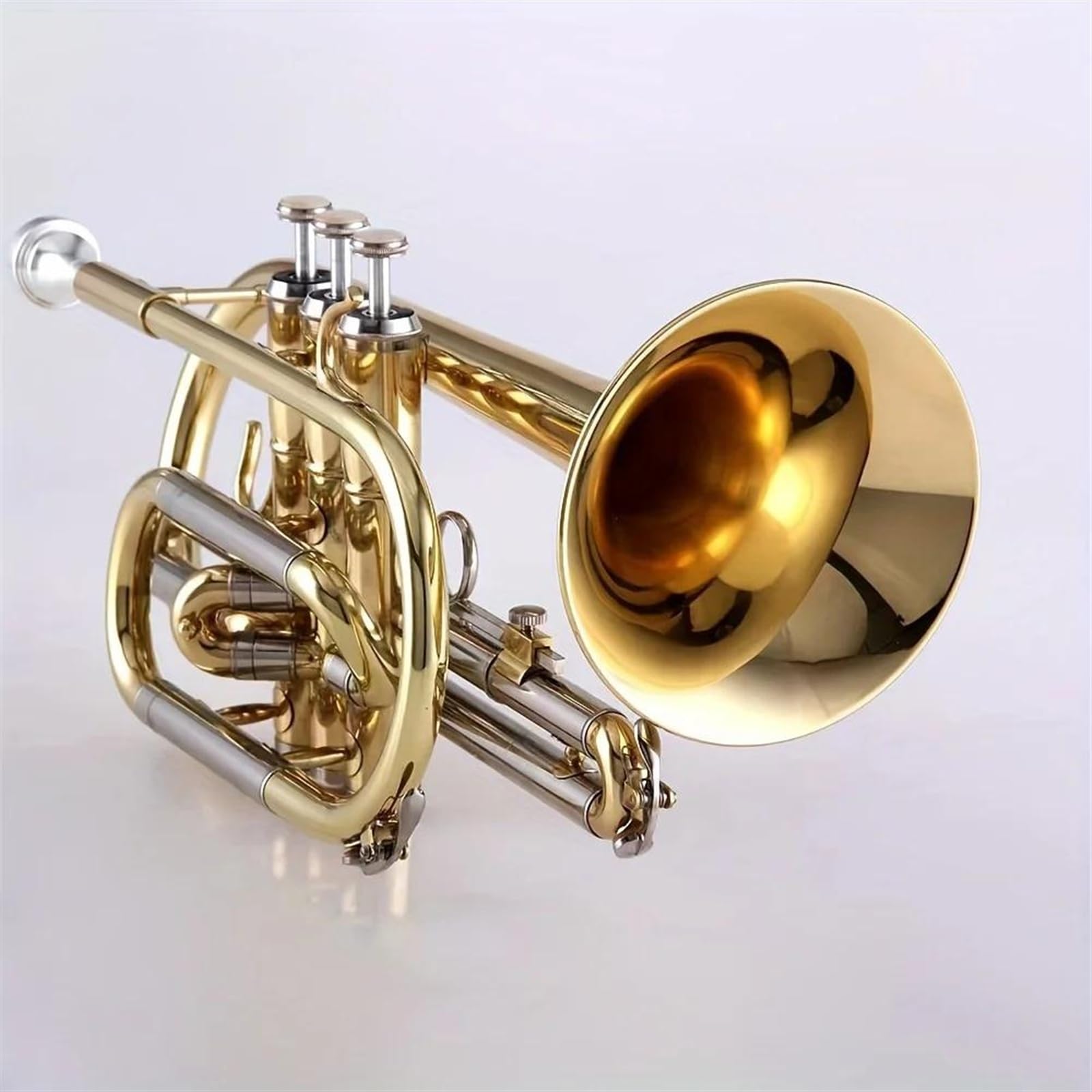 Standard Trompeten Trompete Messing Lackiert Kornett B-Dur Professionelle Trompete Anfänger Horn Instrument