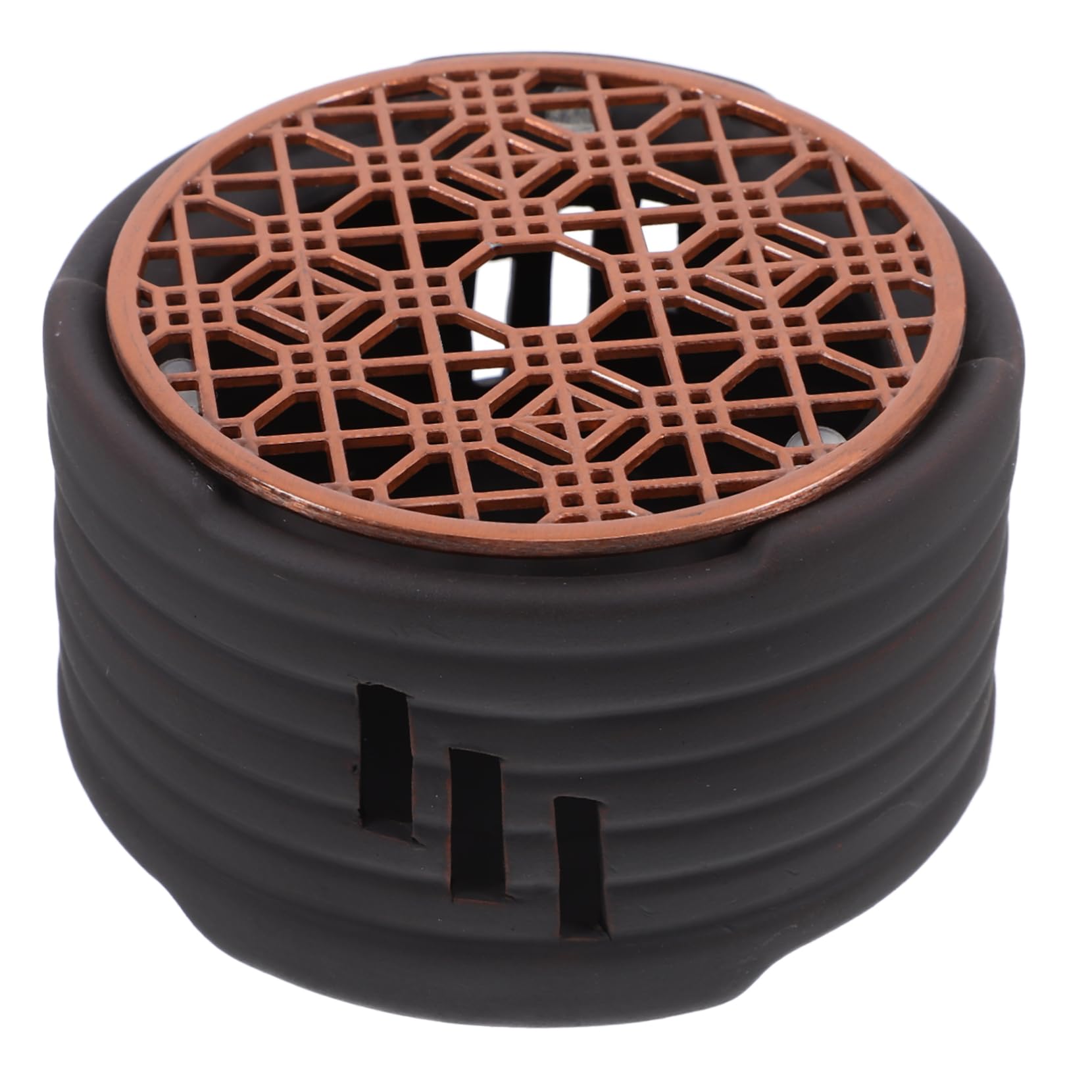 Calentador de té de metal PRETYZOOM que evita infusiones frías y protege tus mesas