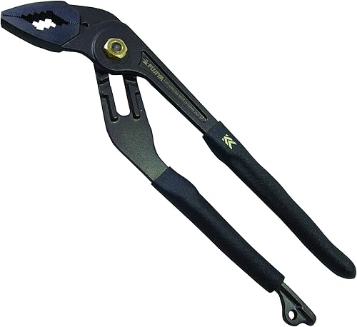 FUJIYA Tools, 130-200-BG, alicates ligeros para bomba de agua, color negro y dorado, 8 pulgadas