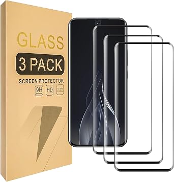 3 Pack Compatible with Tecno Pova Slim 5G Screen Protector Tempered Glass, Case Friendly, 9H Hardness, HD Clear Anti-Scratch Anti-Drop