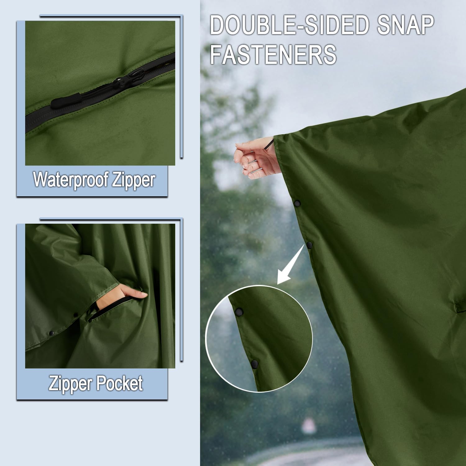 Rainponcho Extérieur Mixte (lot de 1)