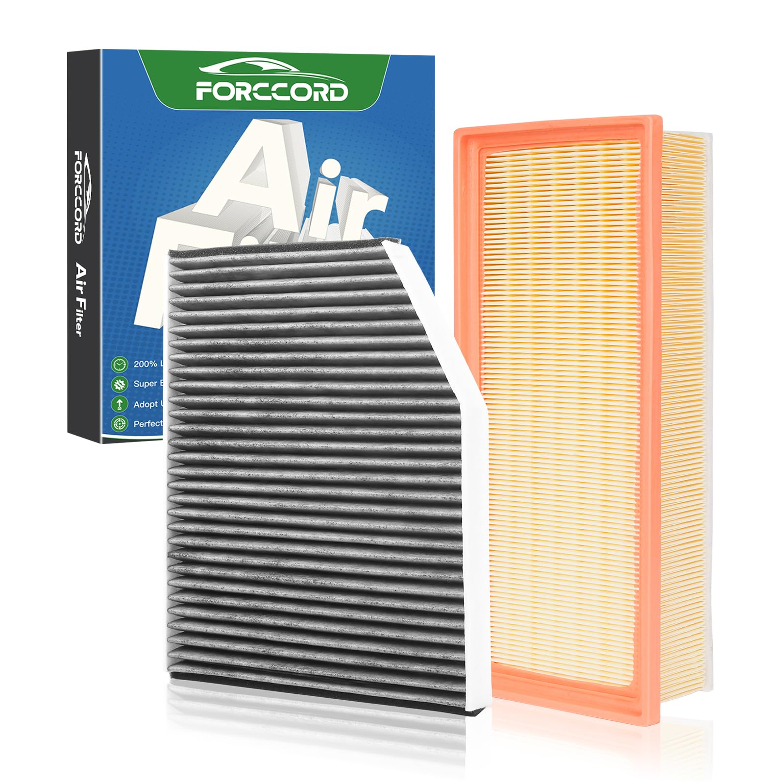 Cabin &amp; Engine Air Filter Combo for Audi A4 &amp; A4 Quattro 2009-2016