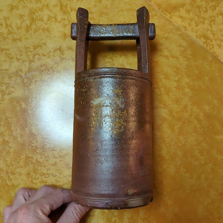 備前焼 古備前 備前国伊部村・木村盛治清近作 牛と寿老人 香炉仕立 備前焼 古備前 備前国伊部村・木村盛治清近作 牛と寿老人 香炉仕立