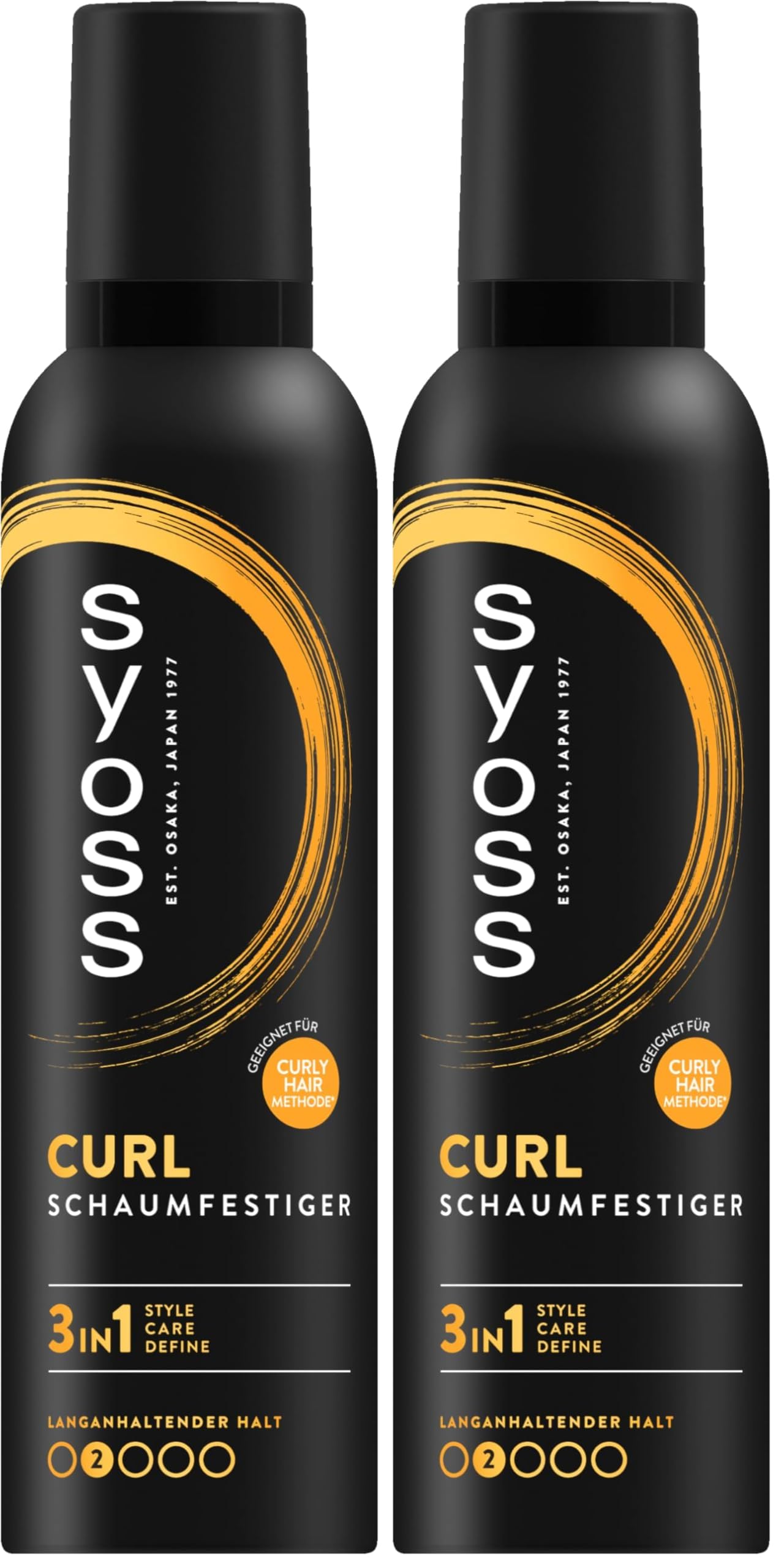 SYOSS Curl Schaumfestiger (250 ml), Locken Mousse mit 3in1 Formel für perfekt definierte Locken & Wellen, Lockenschaum mit Vitamin-Komplex, Panthenol & Niacinamide für eine gestärkte Haarstruktur