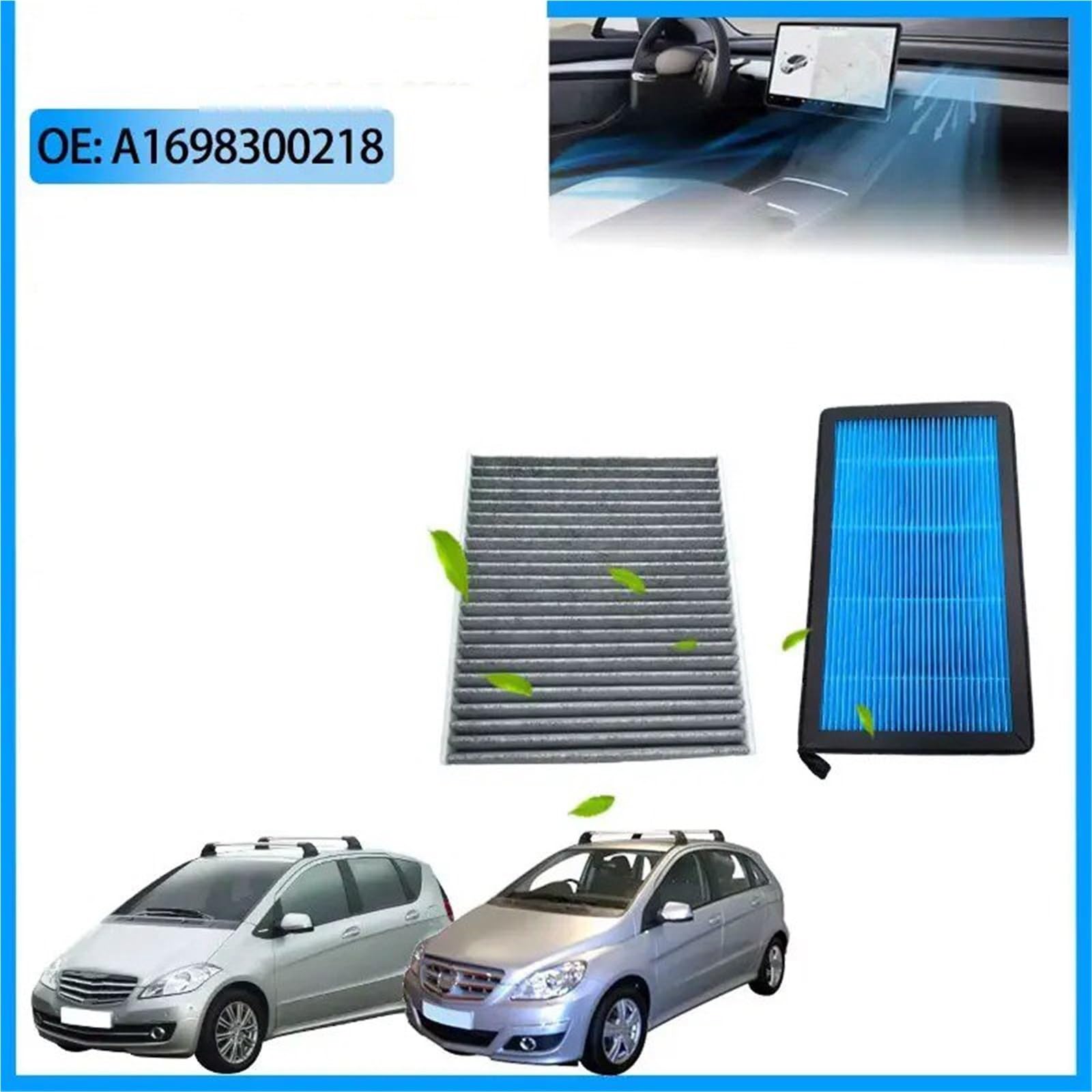 Filtro Habitáculo Para Benz B W245 200 170 150 160 180 Filtro Cabina Aire Acondicionado